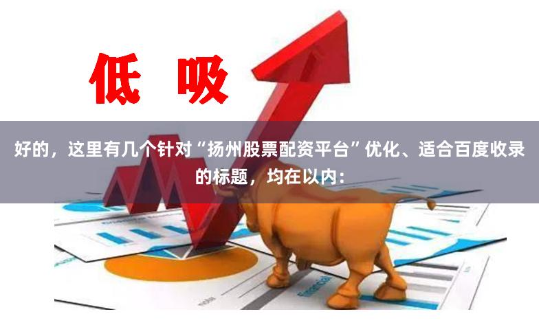 好的，这里有几个针对“扬州股票配资平台”优化、适合百度收录的标题，均在以内：